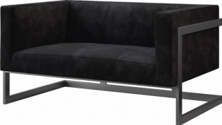 Диван Andrian Graphite Black в аренду